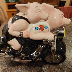 Wild Hogs Cookie Jar